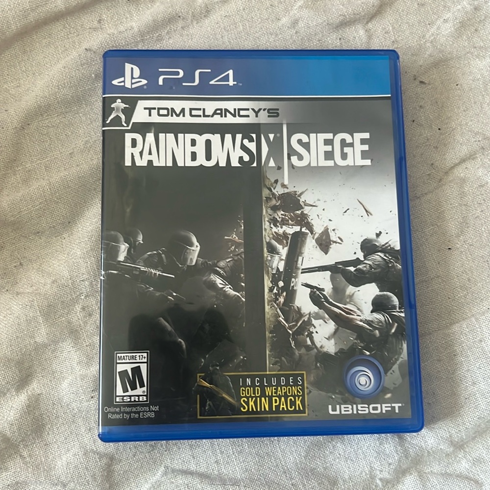 PlayStation Tom Clancys rainbow six siege